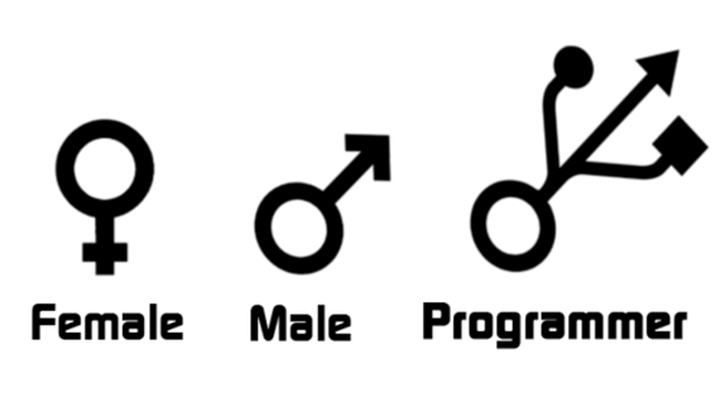 Female Male Programmer joke - Der Programmierer Witz
