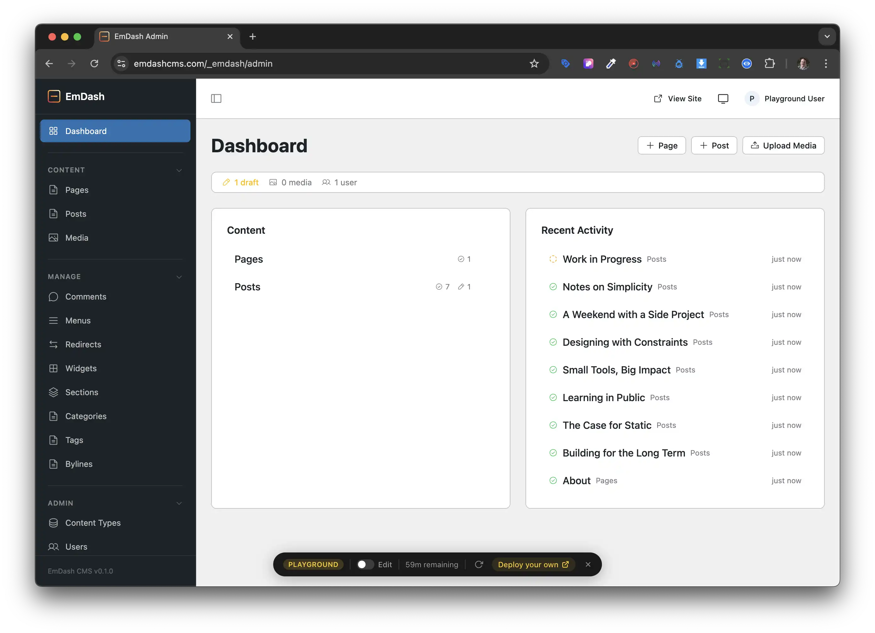 EmDash von Cloudflare der WordPress Killer?