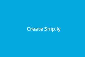 Snip.ly – Ein neuer und genialer URL Shortener