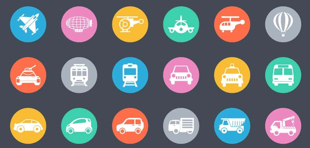45 Gratis Transport- und Verkehrs Icon