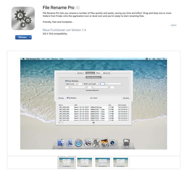 mac file rename pro 2 - Wie trenn ich Bilder die mit unterschiedlicher Kamera gemacht worden sind? #Mac