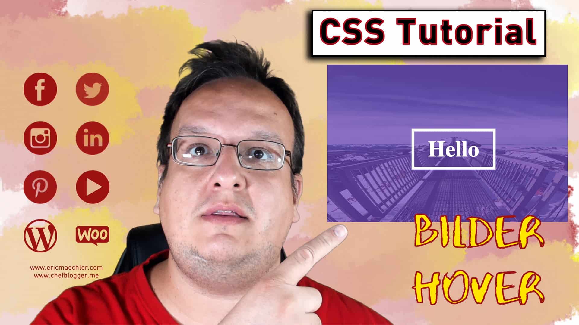 Bilder Text Hover Effekt / Text Overlay (Nur CSS und HTML) [Anleitung / Tutorial]