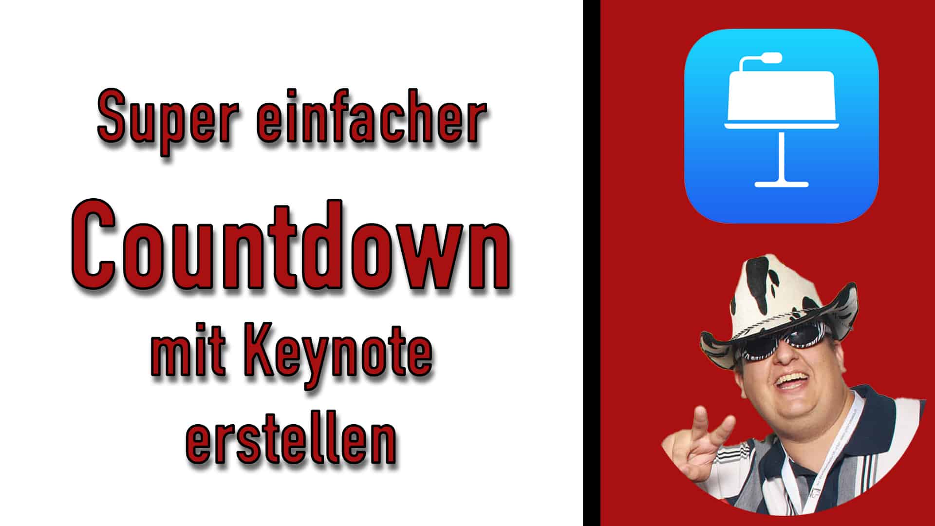 Super einfacher Countdown in Keynote erstellen [Für Live Stream oder Videos]