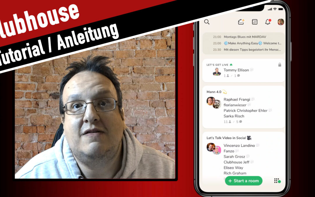 Die Clubhouse Anleitung / Tutorial