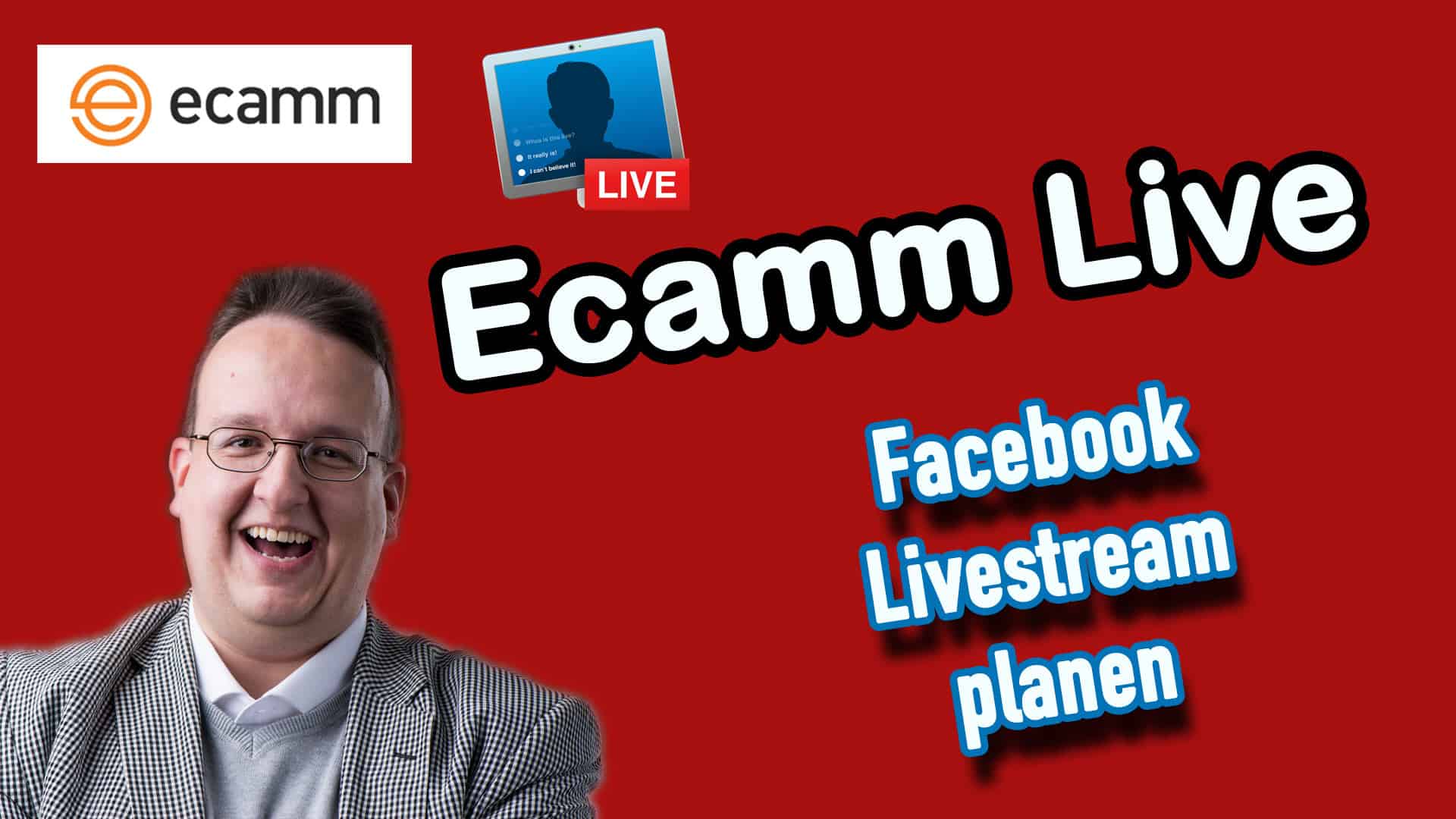 Ecamm Live: Wie plane ich ein Facebook Livestream?