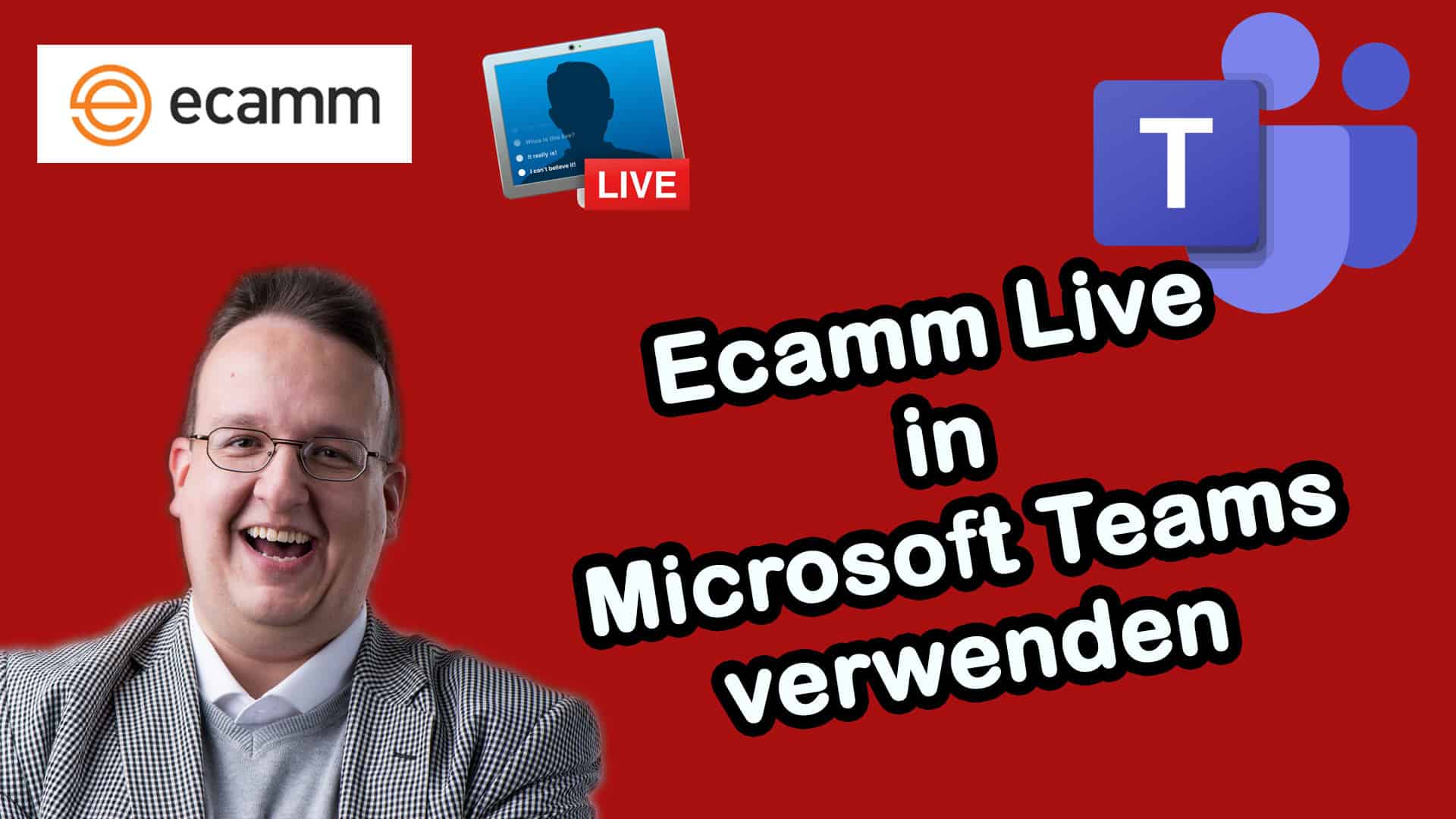 Ecamm Live Virtual Camera in Microsoft Teams verwenden
