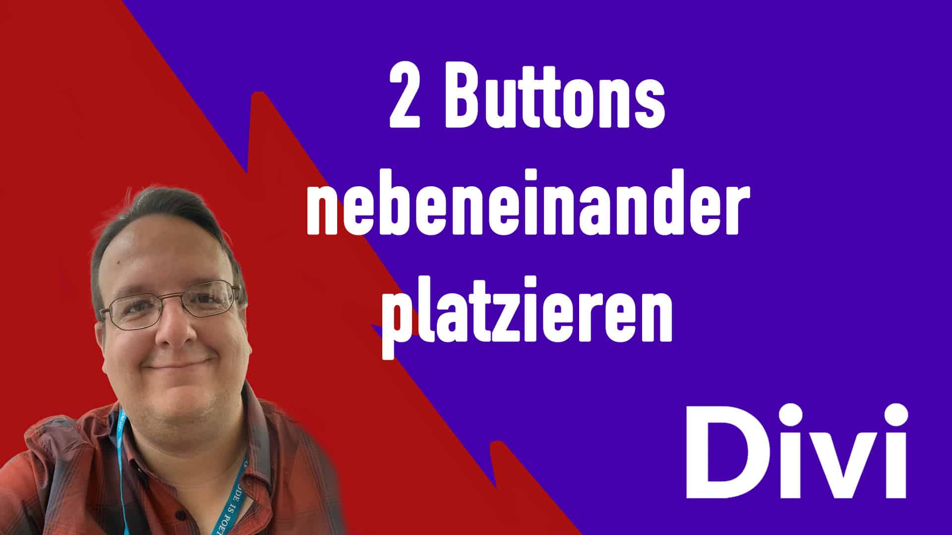 Divi: 2 Buttons nebeneinander platzieren
