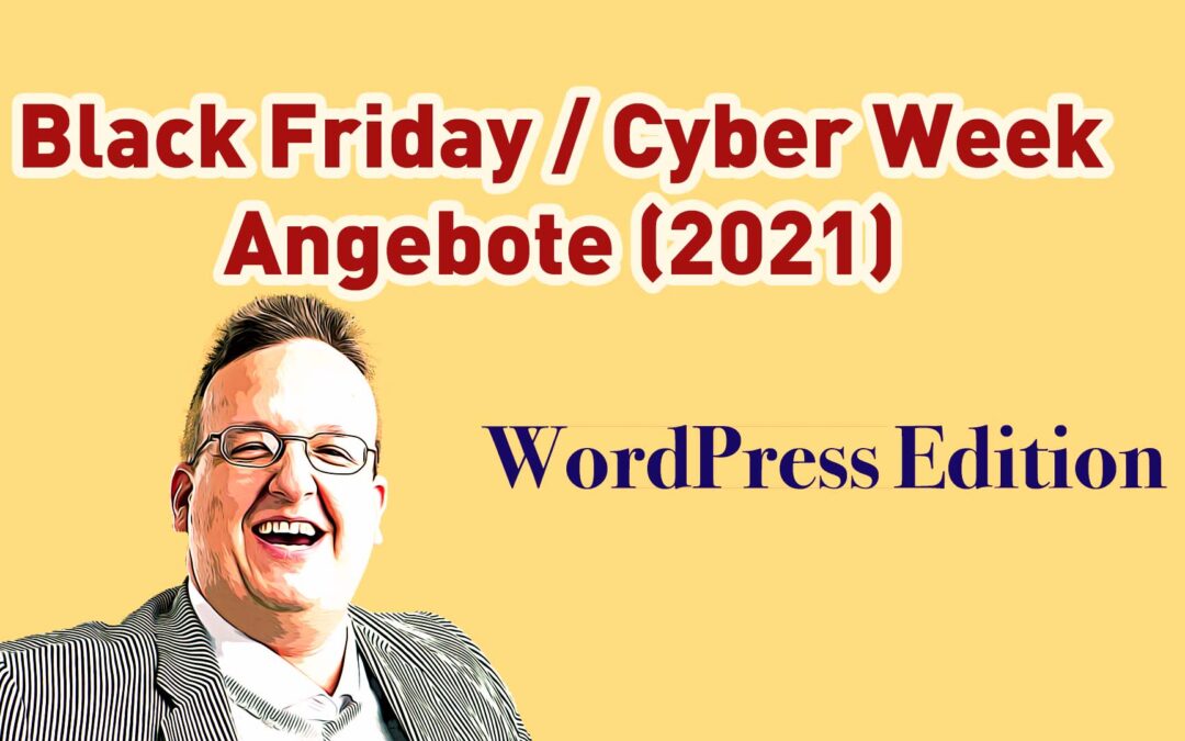 WordPress Black Friday Aktionen 2021