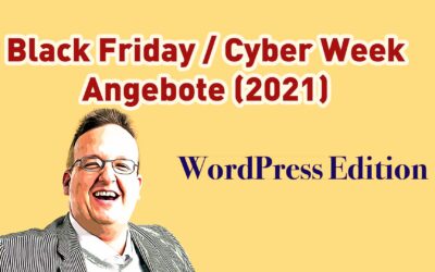 WordPress Black Friday Aktionen 2021