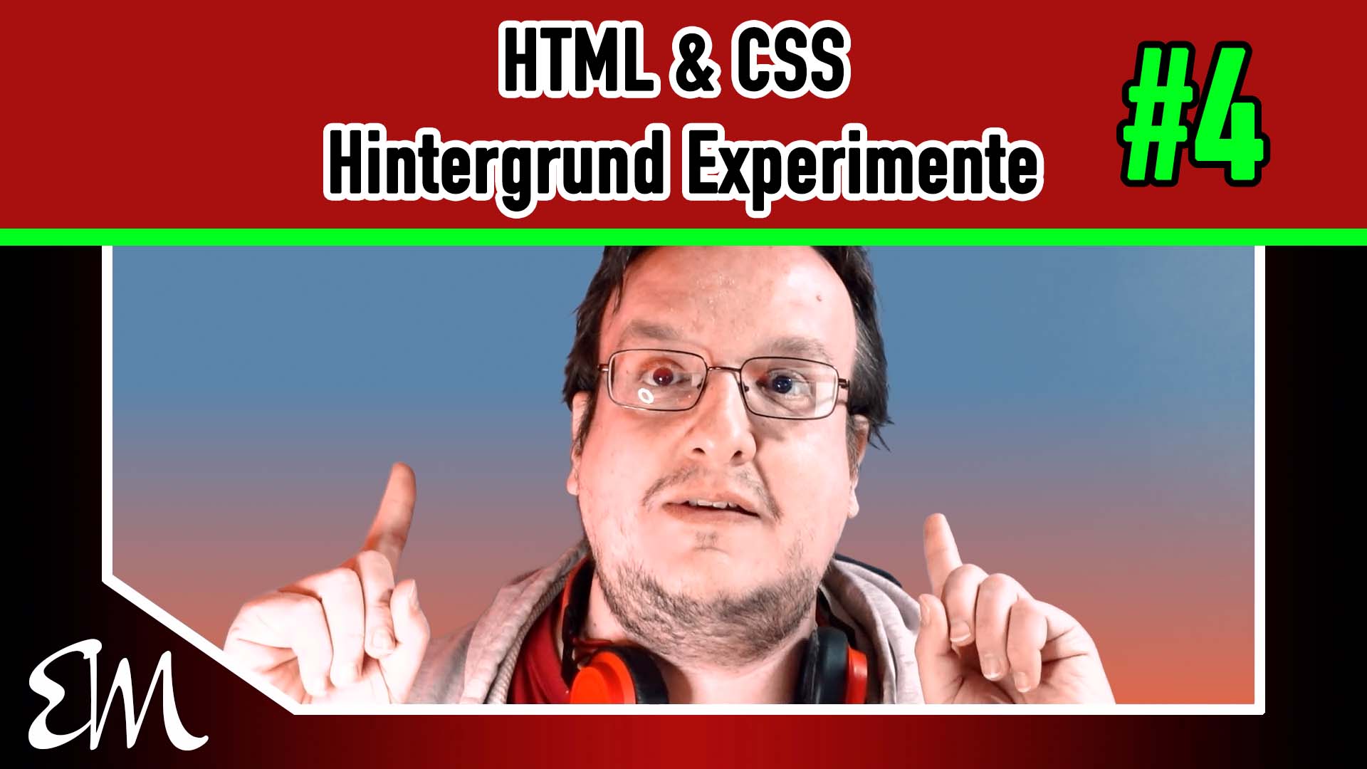 HTML & CSS Hintergrund Experimente #4