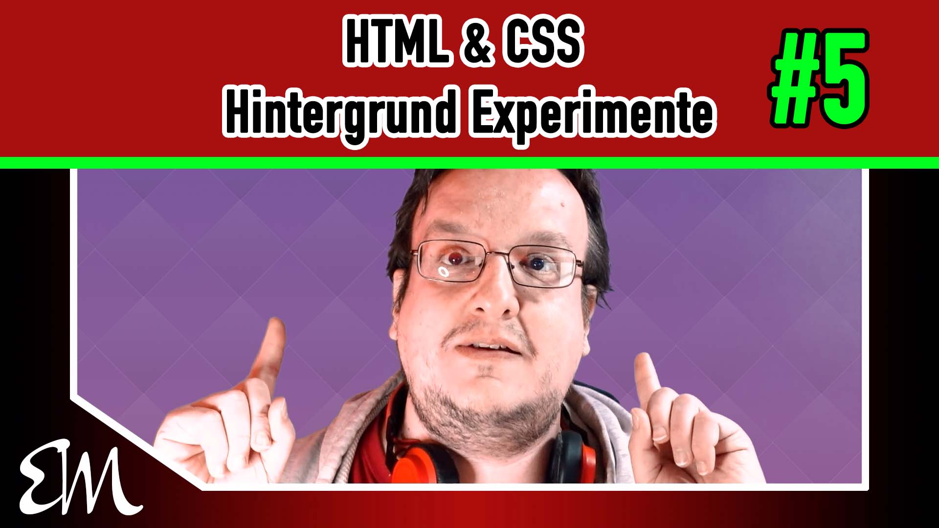 HTML & CSS Hintergrund Experimente #5