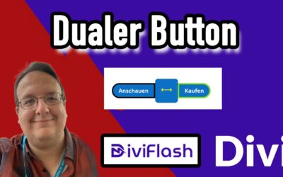 WordPress DiviFlash – Wie installiert man einen Doppel Button
