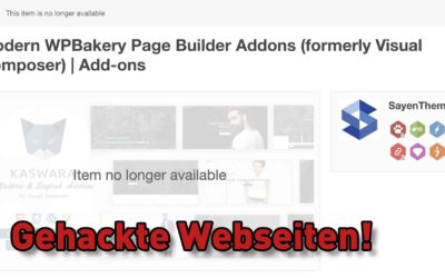 Finger Weg! Modern WPBackery Page Builder – Eure WordPress Webseite ist in akuter Gefahr