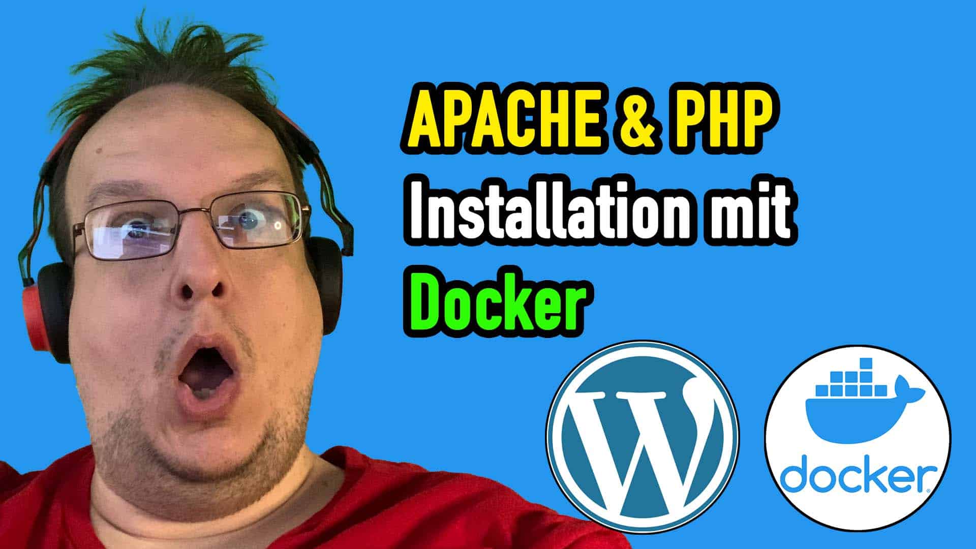 Apache & PHP Server Installation mit Docker und gemountetem Volumen