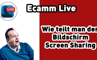 Ecamm Live – Wie teilt man einen Bildschirm – Screen Sharing