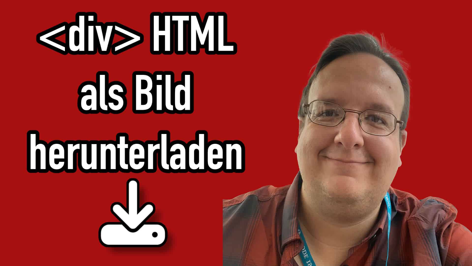 HTML Element als Bild herunterladen