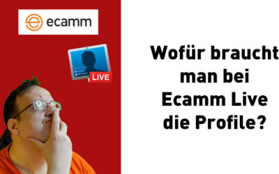 Ecamm Live – Wofür gibt es diese Profile und wie verwendet man sie?