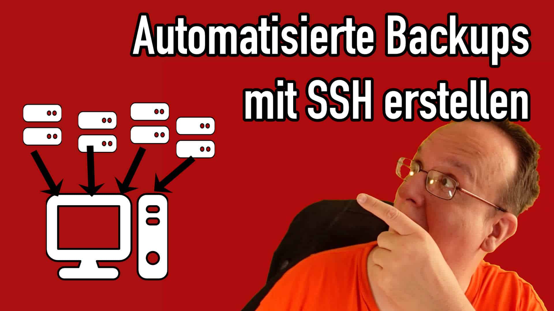 Wie kann man mit SSH den Webseiten Backup automatisieren?