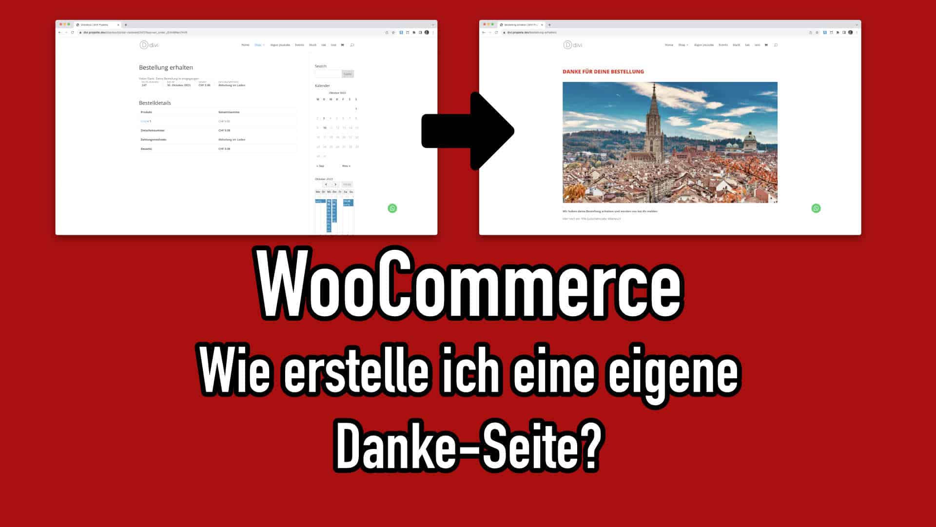 WooCommerce: Wie erstelle ich eine eigene „Danke für ihre Bestellung“ Seite?