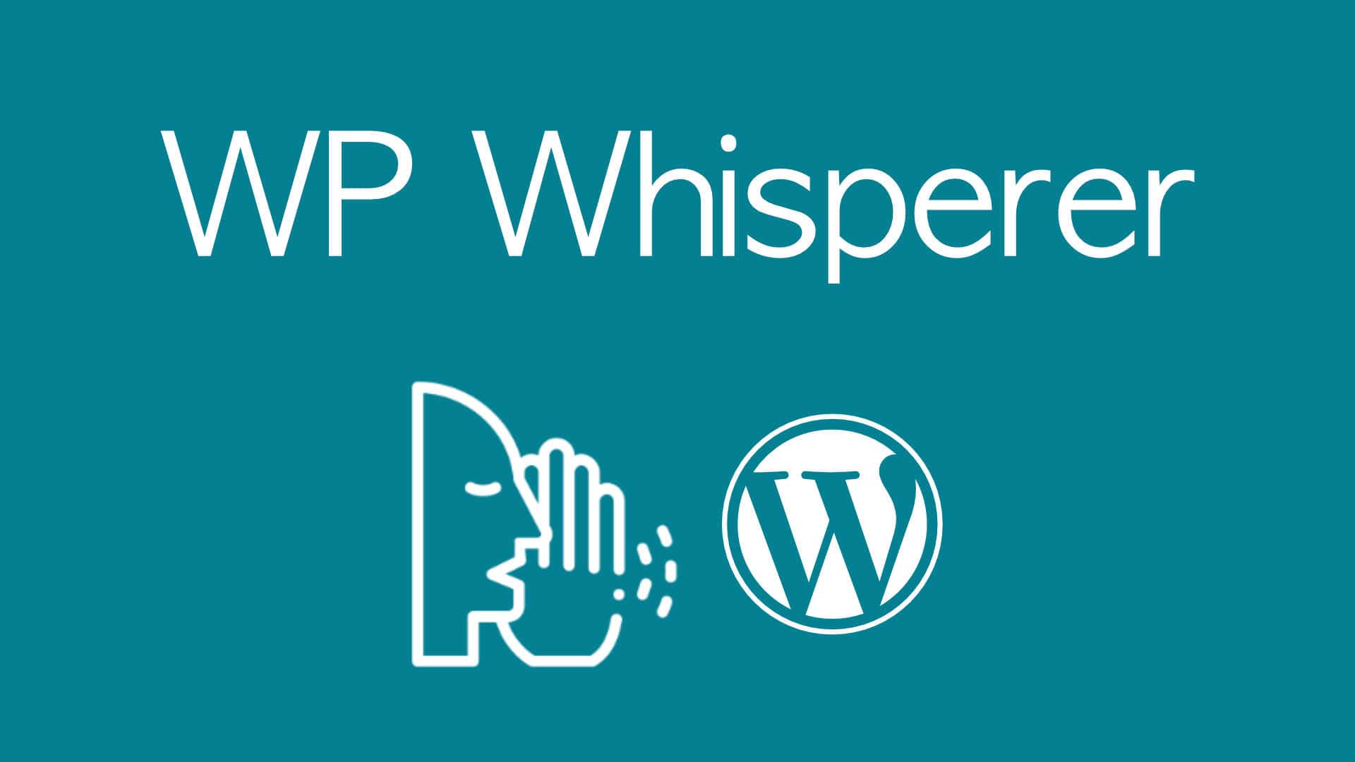 Neues Plugin: wpWhisperer – Erweitere dein WordPress mit verschiedenen Funktionen