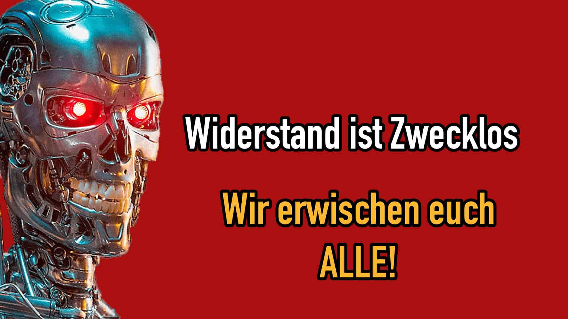 Die KI Apokalypse ist da! Sie haben es auf uns abgesehen!!!