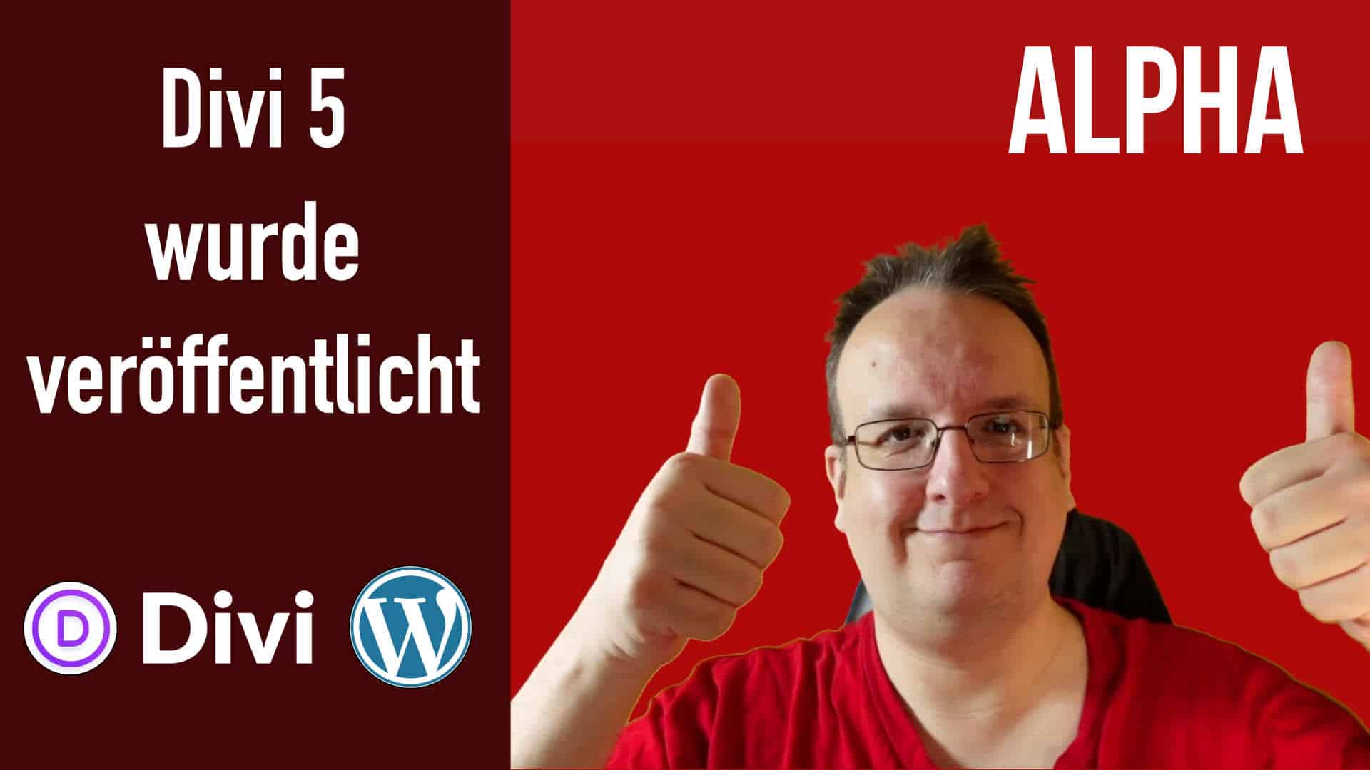DIVI 5 Public Alpha wurde veröffentlicht