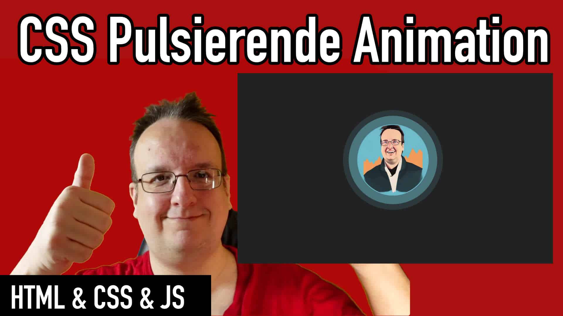 Coole pulsierende Animation für Avatare oder andere Elemente (HTML & CSS)