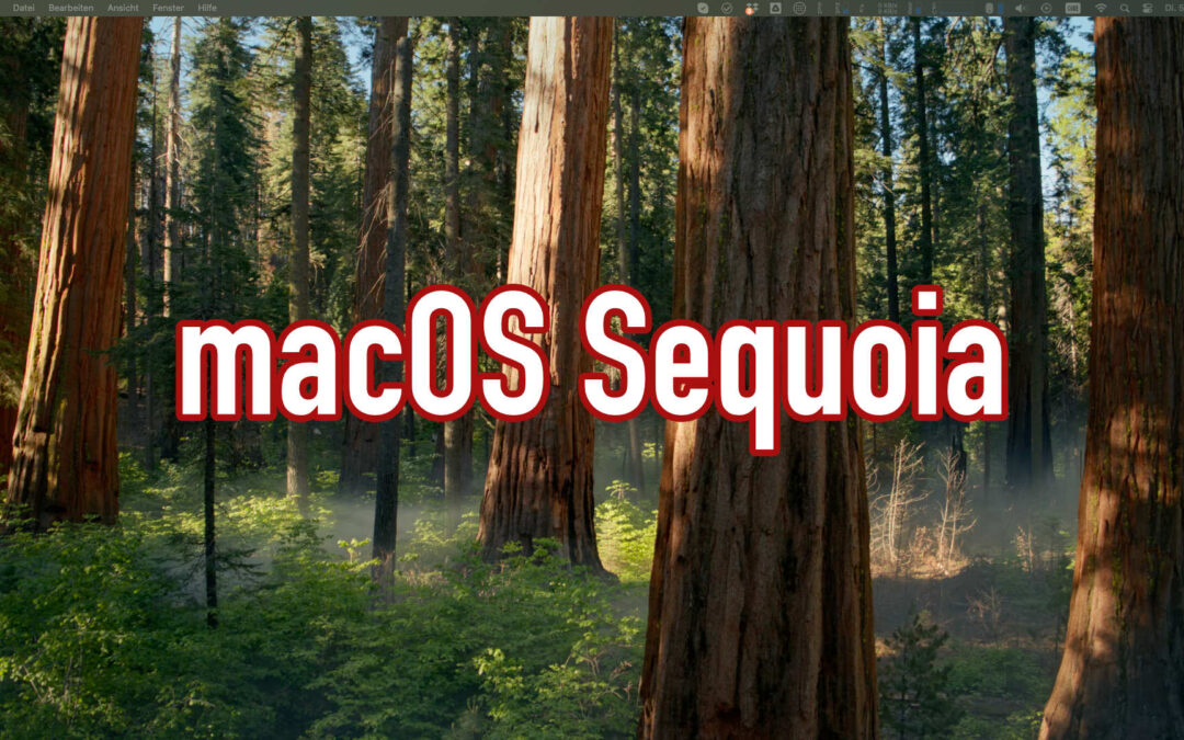macOS Sequoia – Fenster Kacheln Funktion einstellen