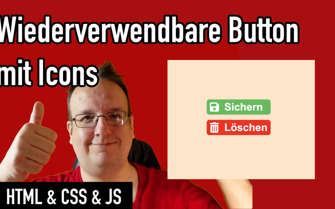 Button mit Icons programmieren die man wiederverwenden kann