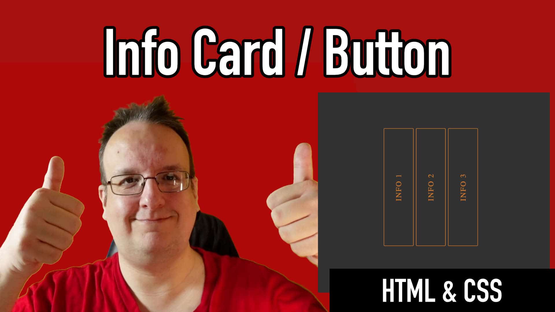 Card / Button Element für deine Webseite – Webdesign Idee (HTML & CSS)