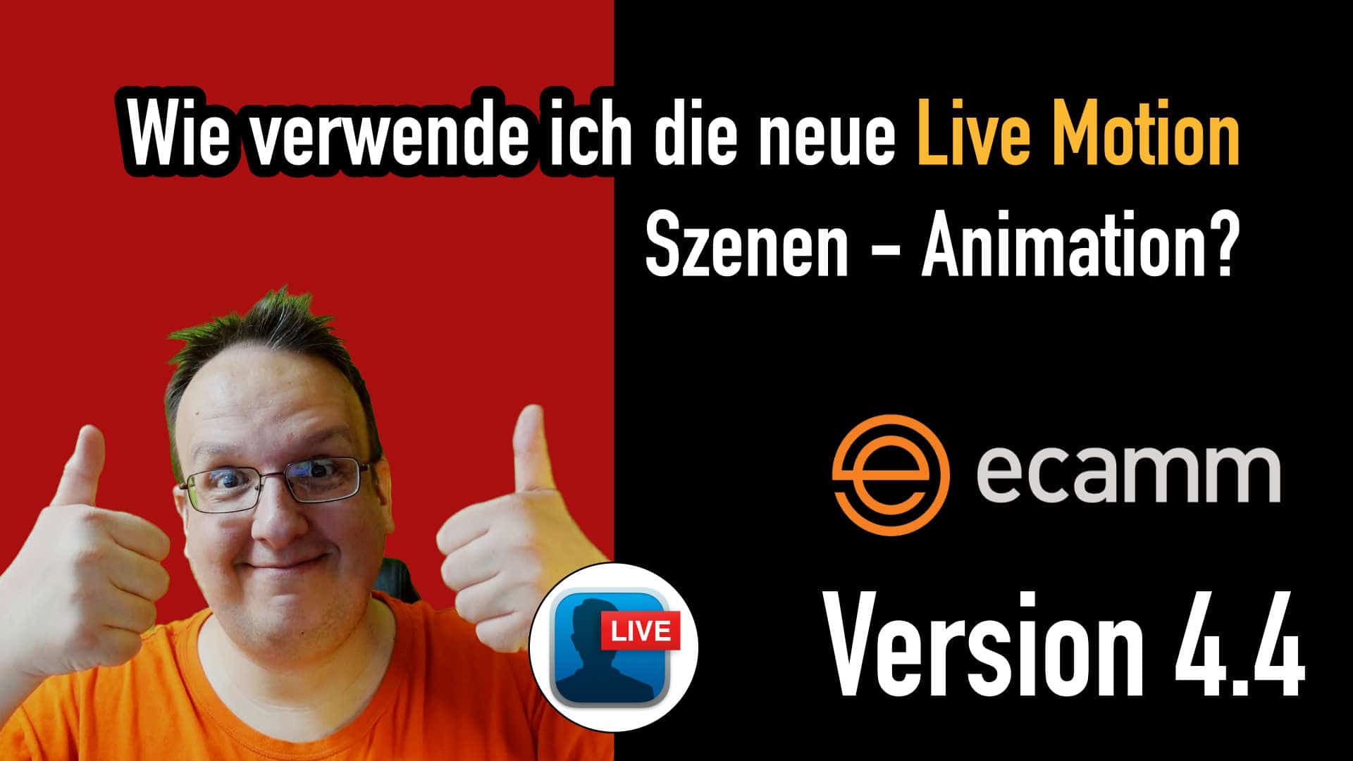 Einführung in die neue Live Motion / Magic Move Animation Funktion – Ecamm Live 4.4