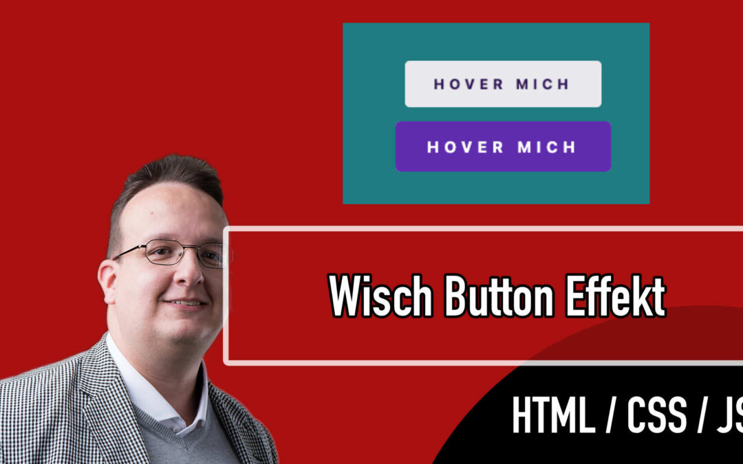 Cooler Button Design mit Wisch Effekt