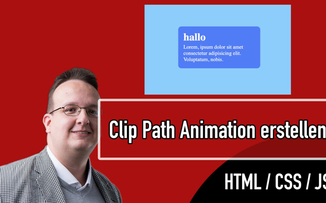 Eine Clip Path Animation erstellen