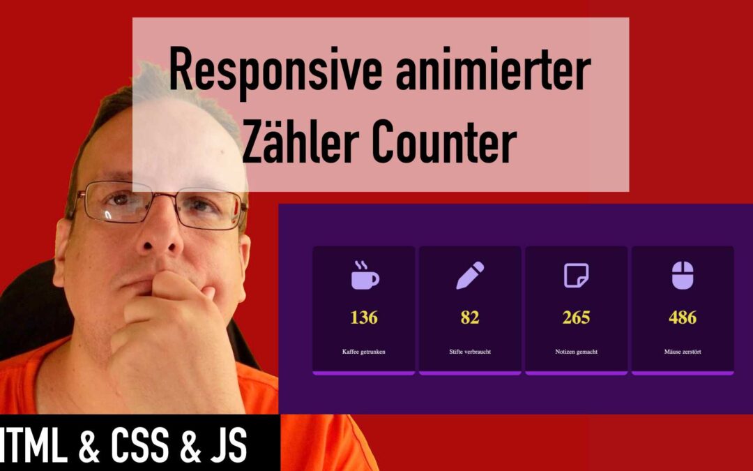 Responsive animierter Nummer Zähler erstellen