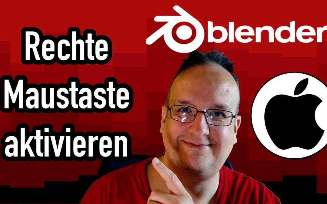 Blender: Rechte Maustaste bei Mac mit Magic Mouse aktivieren