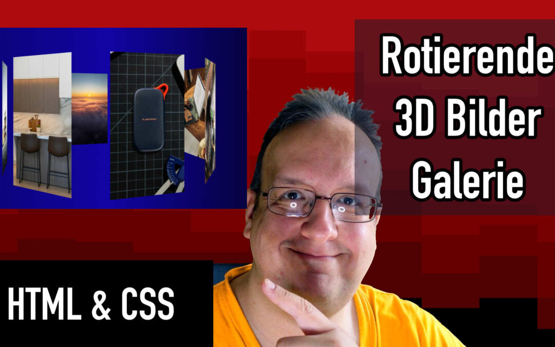 So funktioniert ein cooler drehender 3D Bilder Slider